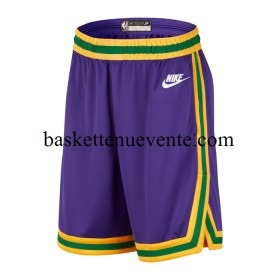 Basket Utah Jazz Shorts Nike 2023-2024 Classic Edition Violet Swingman - Homme